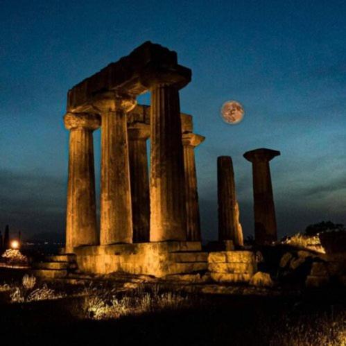 Aνεξάρτητη Παραδοσιακή Πέτρινη Κατοικία Corinth 외부 사진